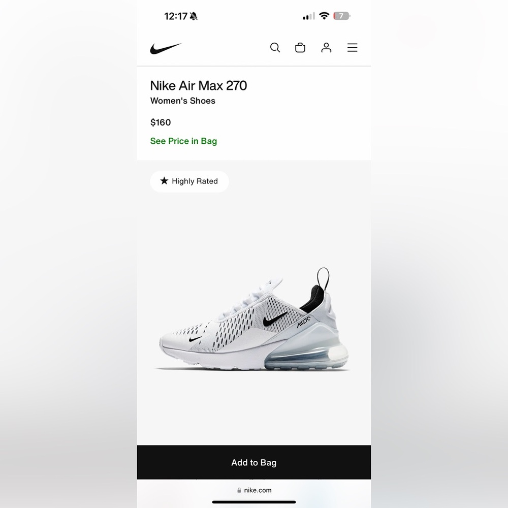 Nike air 270